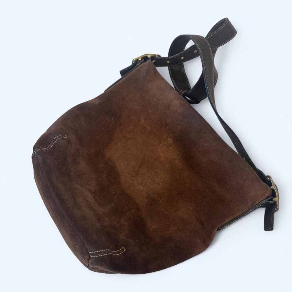 Coach Suede Shoulder bag